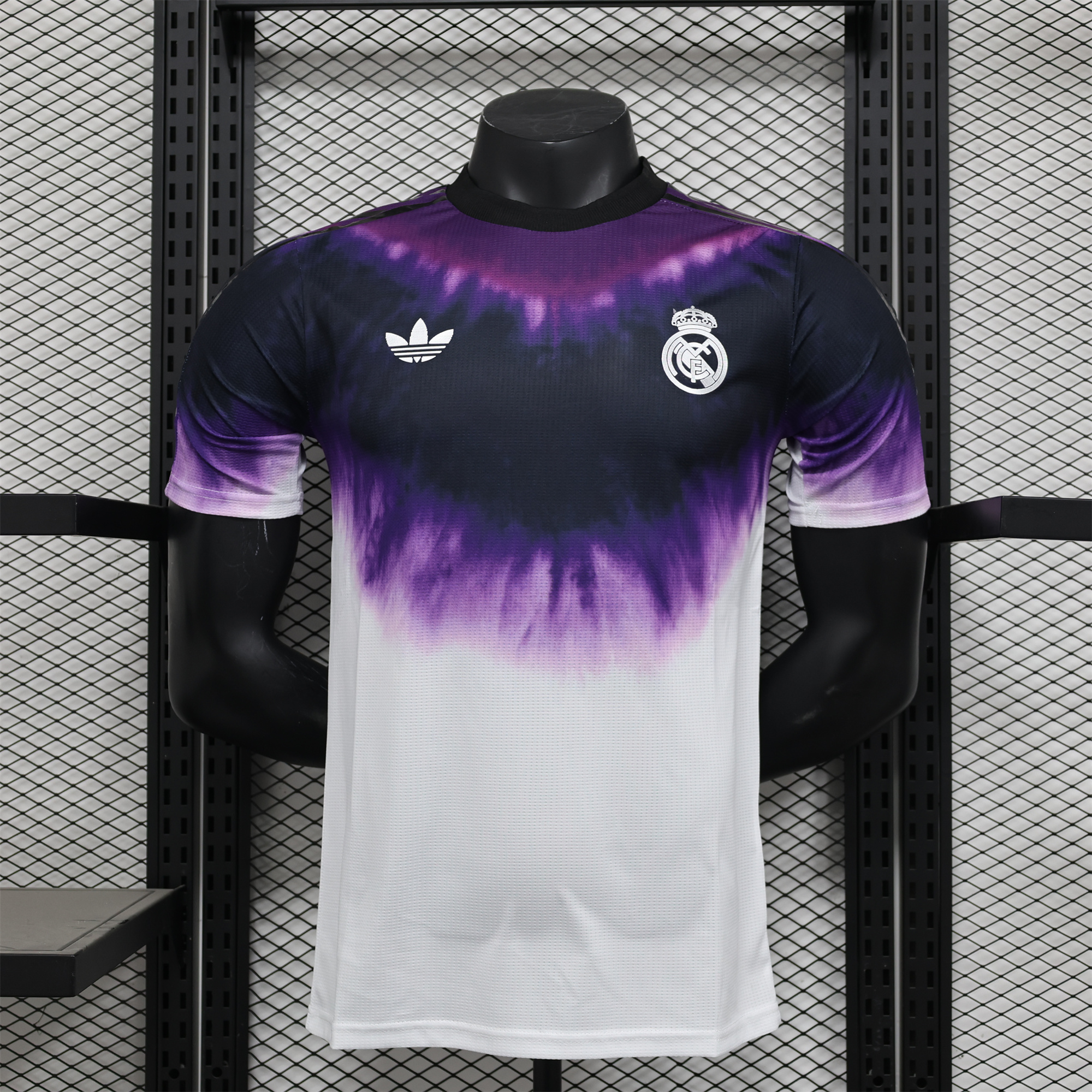 Real Madrid 24-25 White & Purple Spring Festival Special Edition Jersey - Player Version - JerseysGala