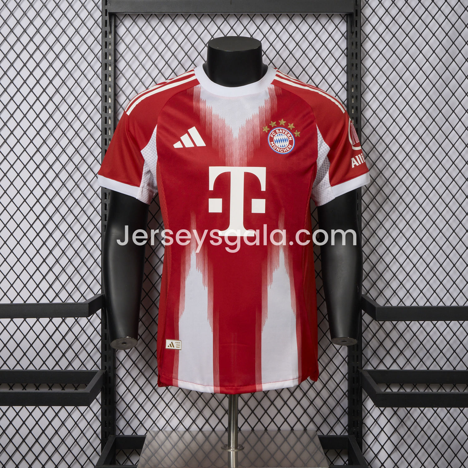 Bayern Munich 25-26 Pattern M Home Jersey(New Leaked Version) - Player Version - JerseysGala