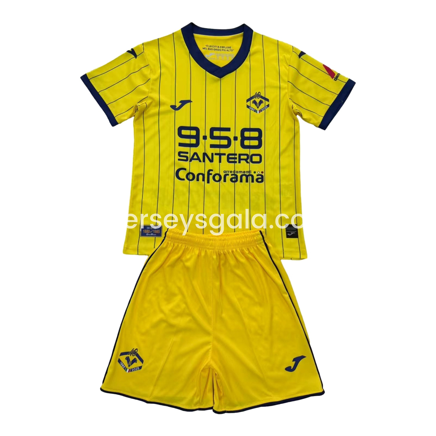 Hellas Verona 24-25 Scudetto 40 Years Commemorative Men's Adult Jersey Set - Fans Version - JerseysGala