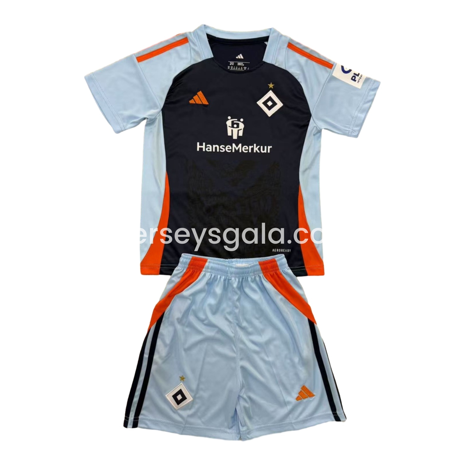 Hamburger SV 25-26 World Girls' Day Blue Special Men's Adult Jersey Set - Fans Version - JerseysGala