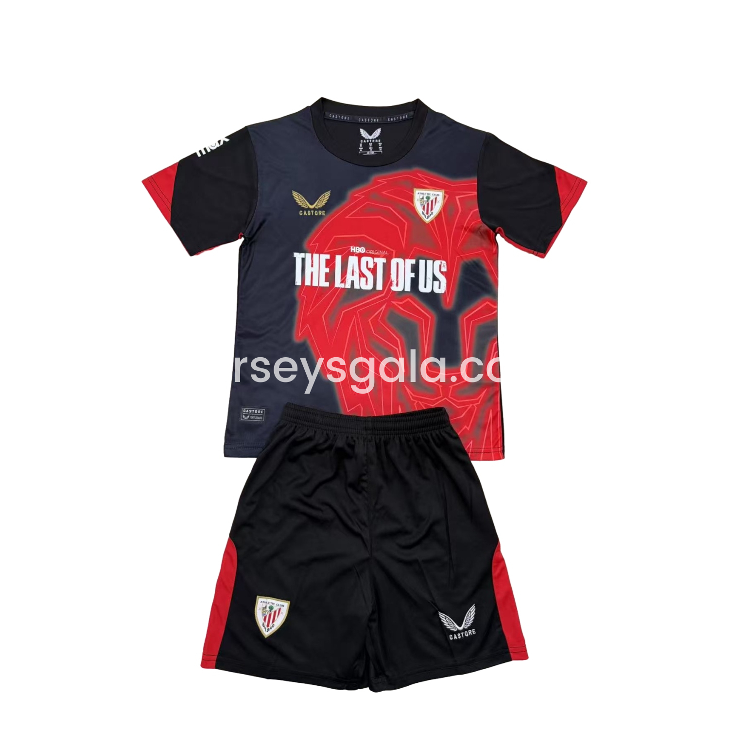 Athletic Bilbao 24-25 Pre-match The Last of Us Special Men's Adult Jersey Set - Fans Version - JerseysGala
