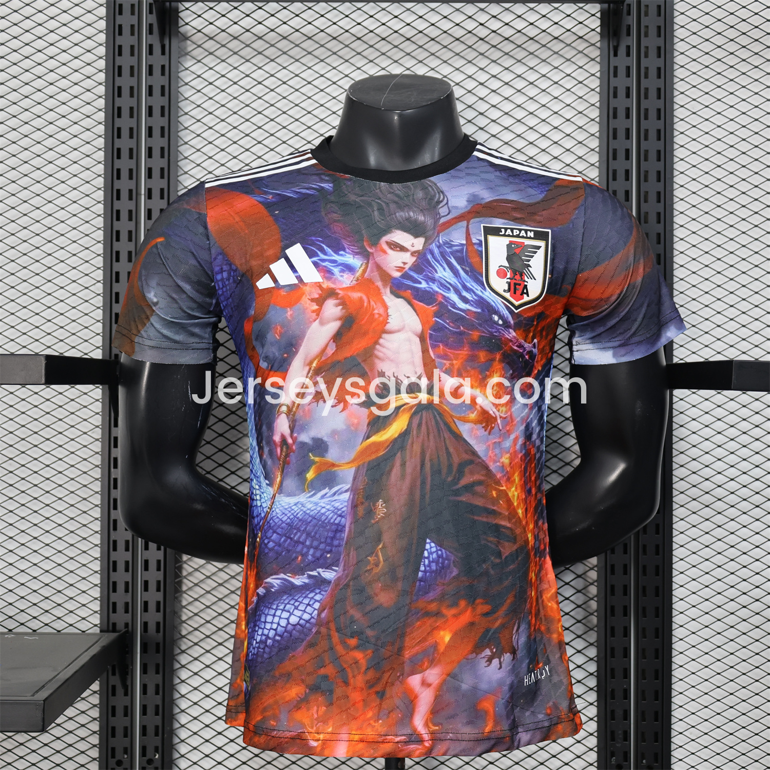 Japan 25-26 Red Evolution Form Nezha Purple Special Edition Jersey - Player Version - JerseysGala