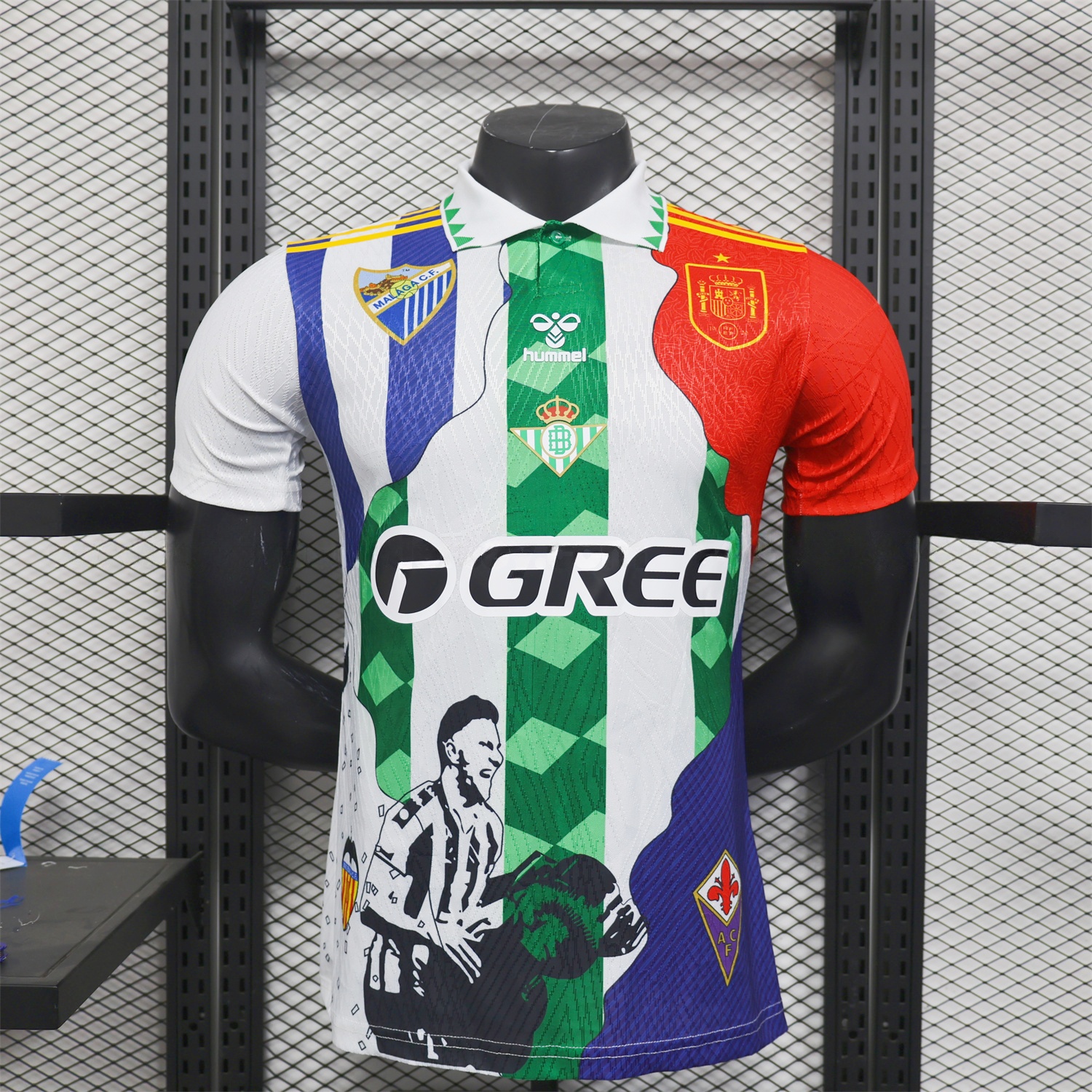 Joaquín 25-26 Career Commemorative Jersey - Player Version - Real Betis Spain Malaga Fiorentina - JerseysGala